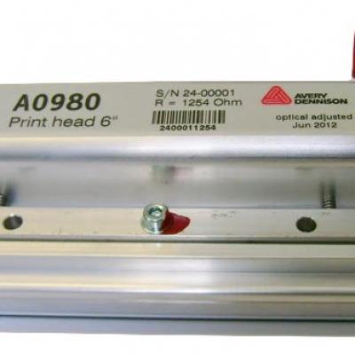 Printhead Avery Dennison A0980 Thermal Print Head Novexx 6406 